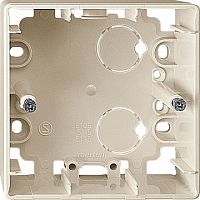 коробка одинарная для накладного монтажа Премиум-класса Artec (Германия) | код. MTN513544 | Schneider Electric